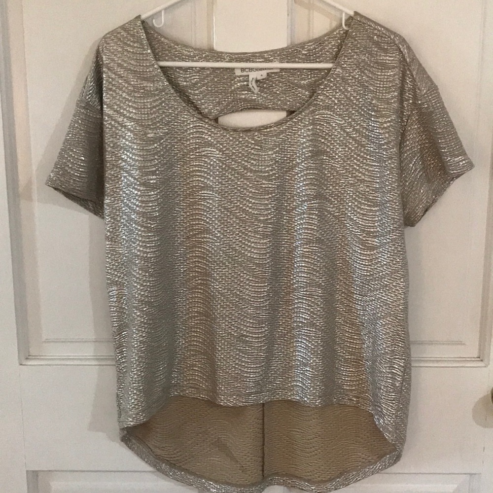 Gold/silver bcbg generation top